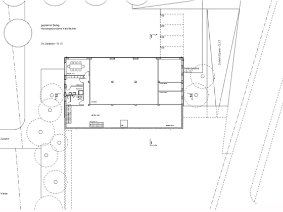 Holzbau Lutz - Grundriss Ebene -1